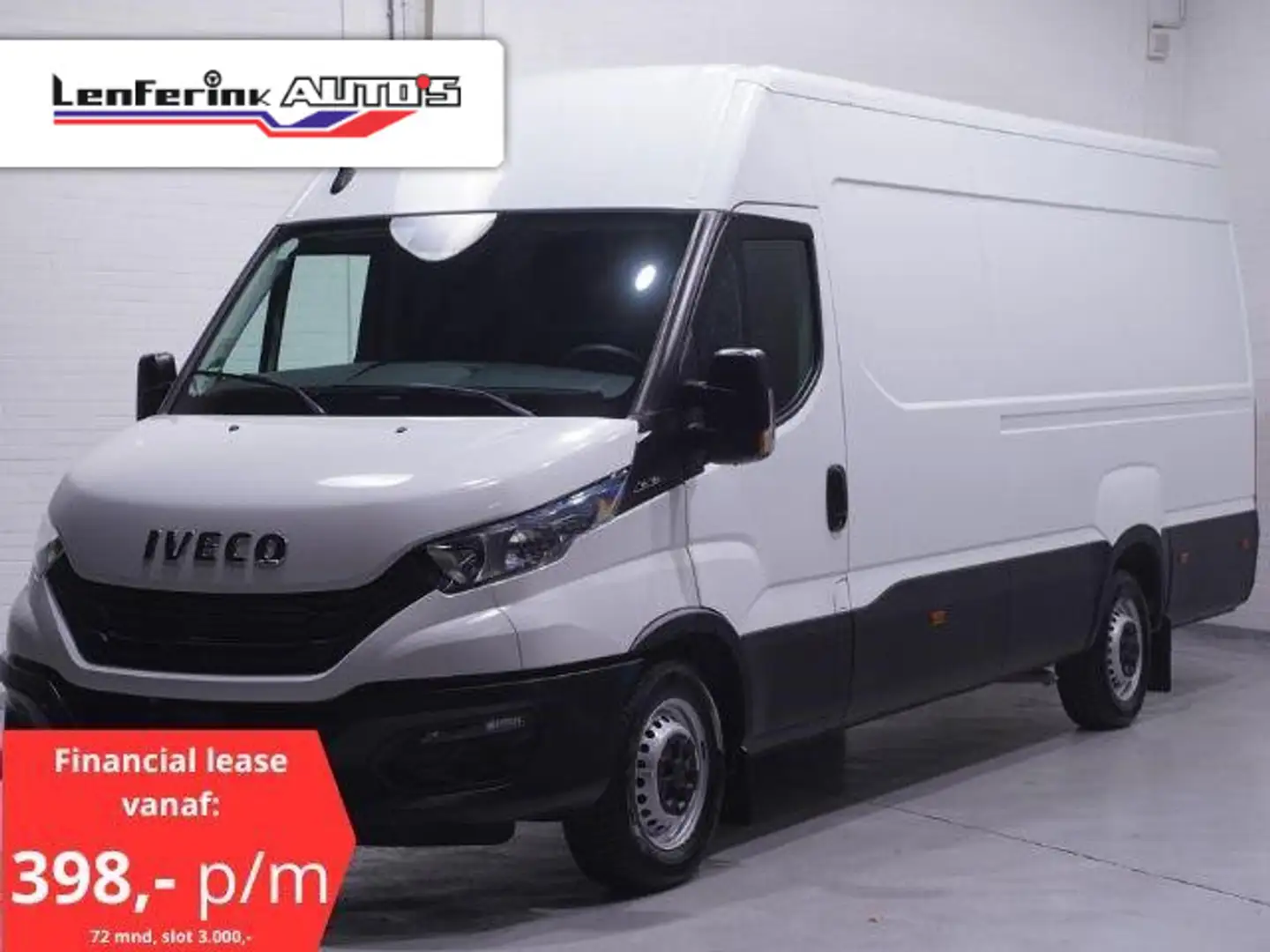 Iveco Daily 35S16 160 pk L4H2 XXL Airco ECC, Enkel lucht Audio - 1