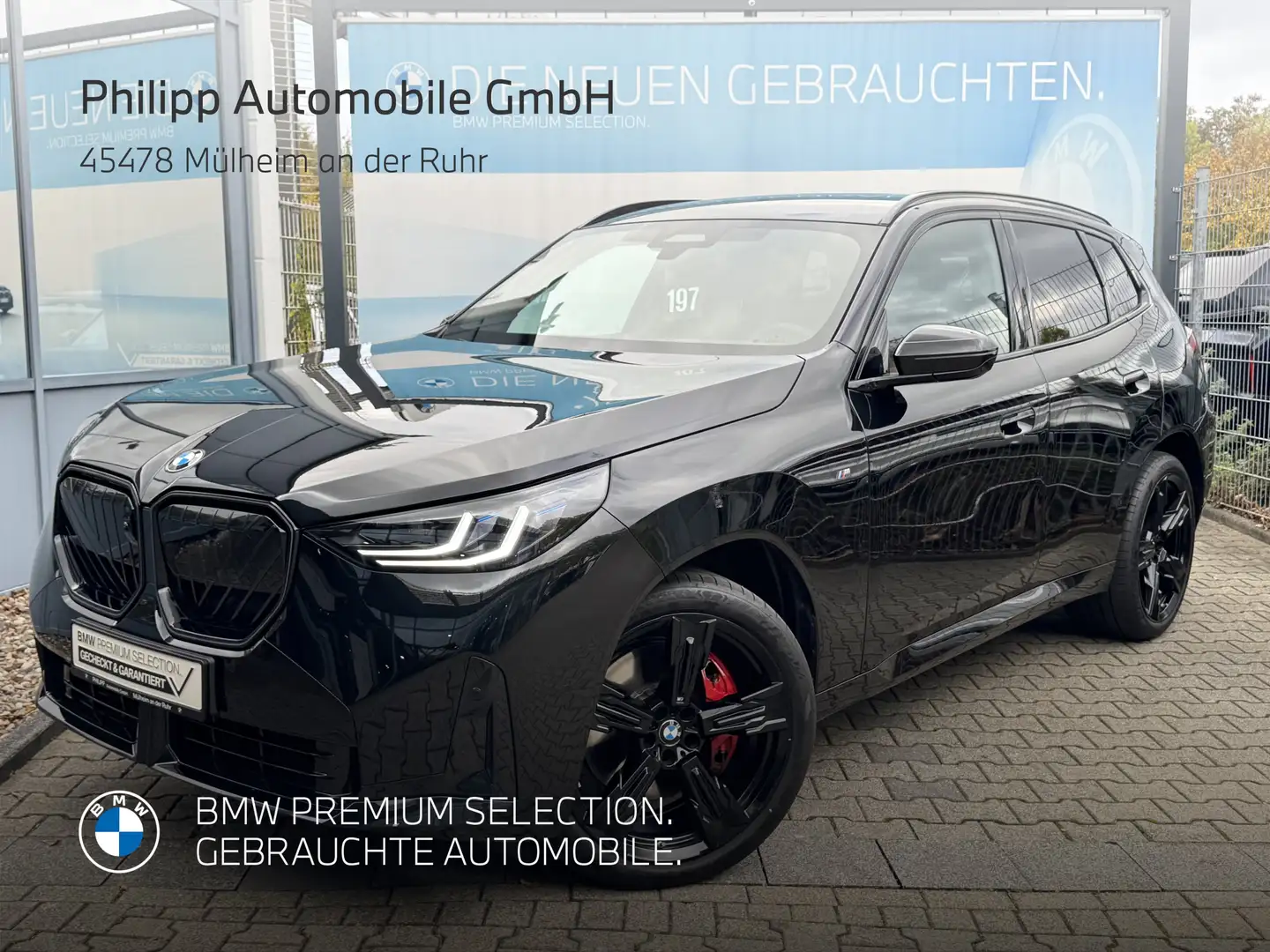 BMW X3 40d xDrive M Sport Pro AHK PANO StHzg h&k 21" Schwarz - 1