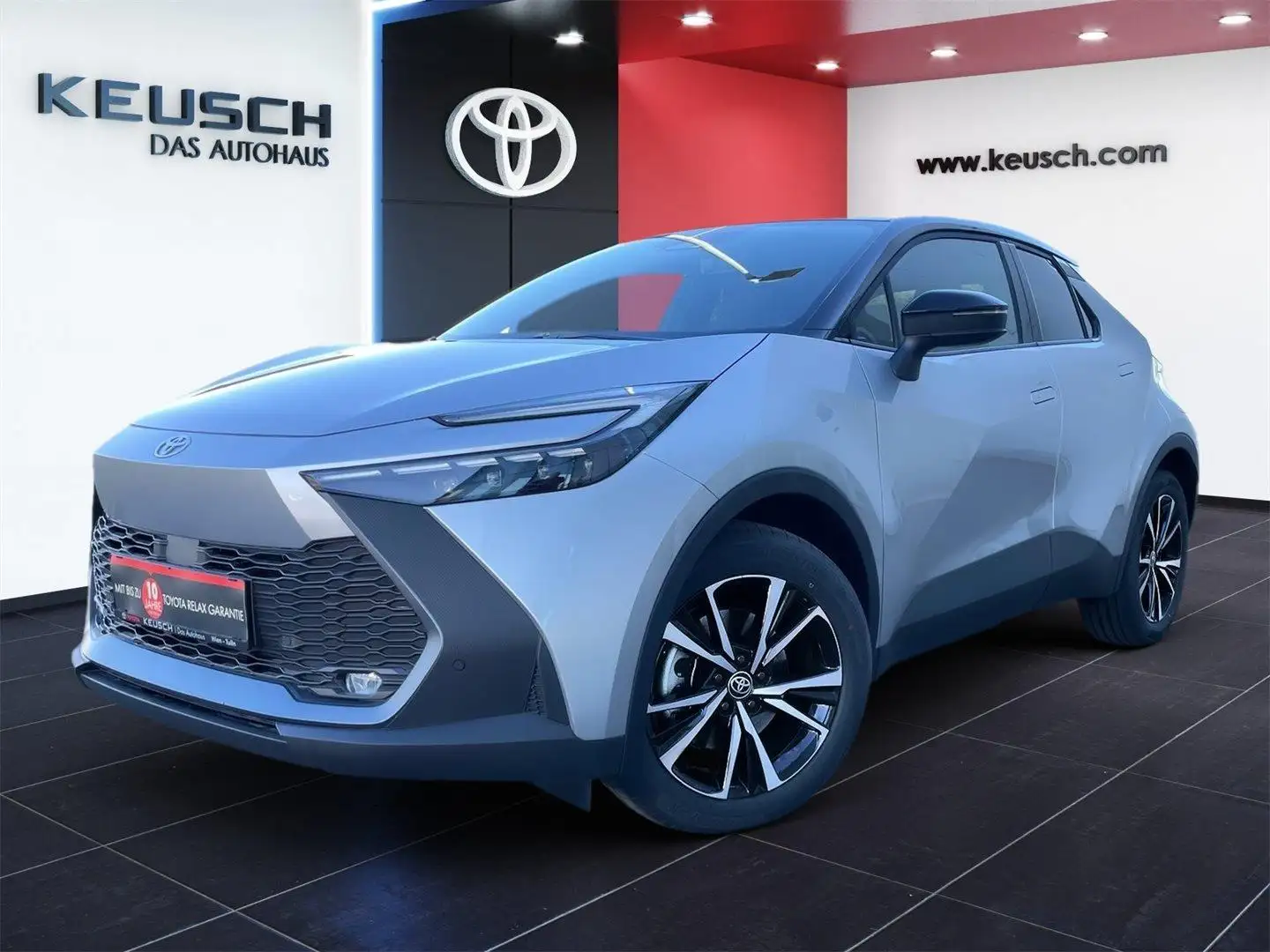 Toyota C-HR - 2,0 l Plugin 4x2  Active Drive CV +TP Grau - 1