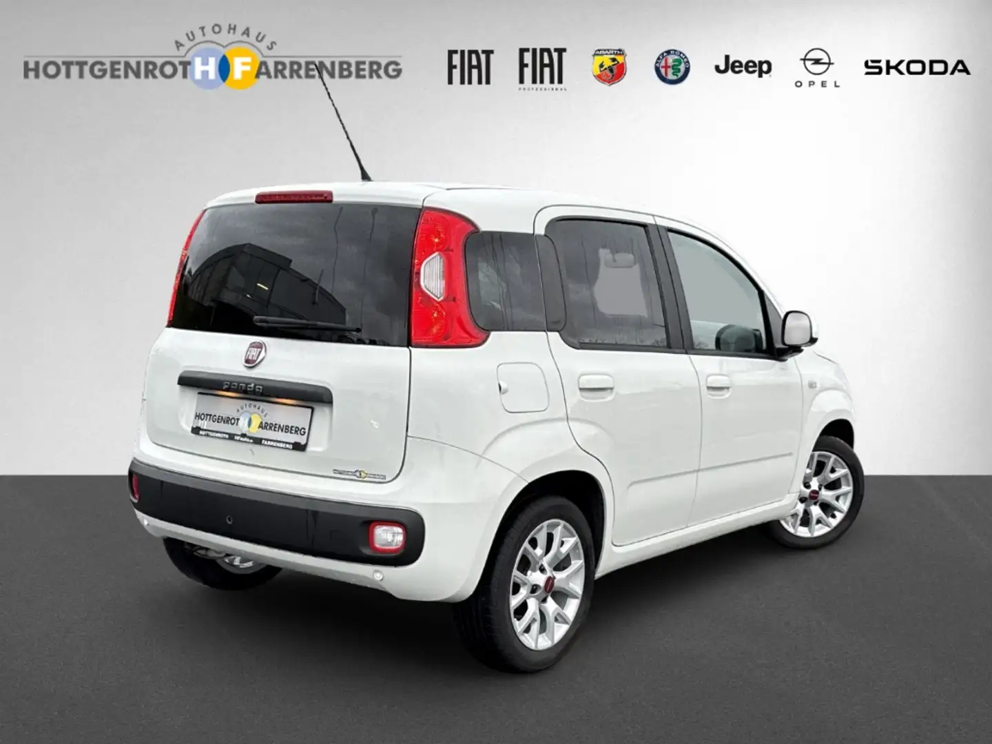Fiat Panda 1.2 Lounge Flex-Paket1 Blanc - 2