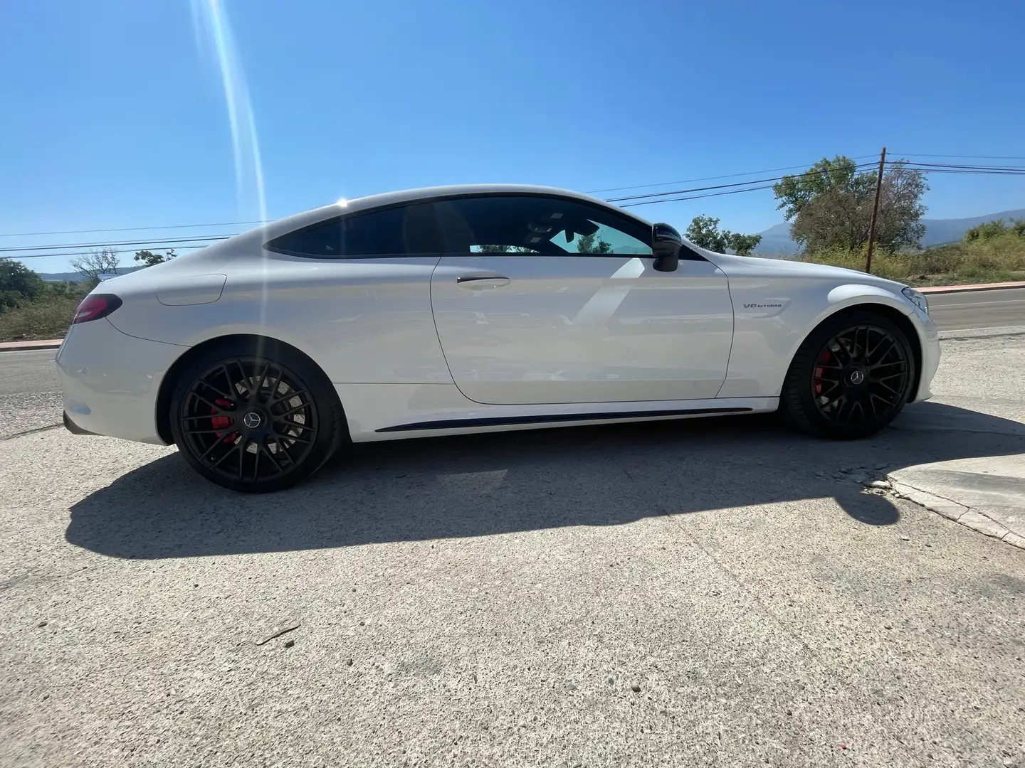 Mercedes-Benz C 63 AMG Coupé S Speedshift MCT 9G Blanco - 2