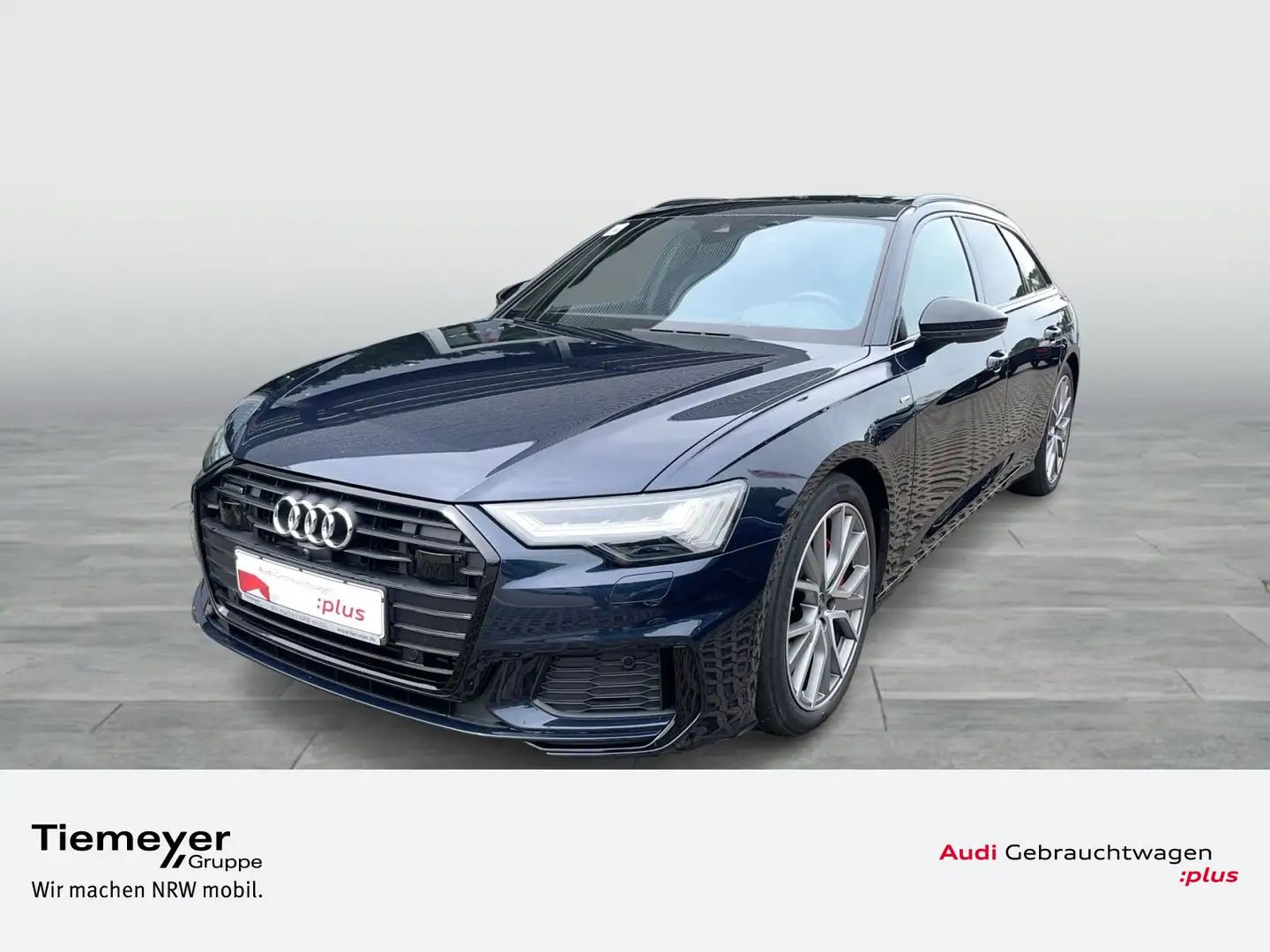 Audi A6 55 TFSIe Q SPORT LM20 BuO HuD PRIVACY S Bleu - 1