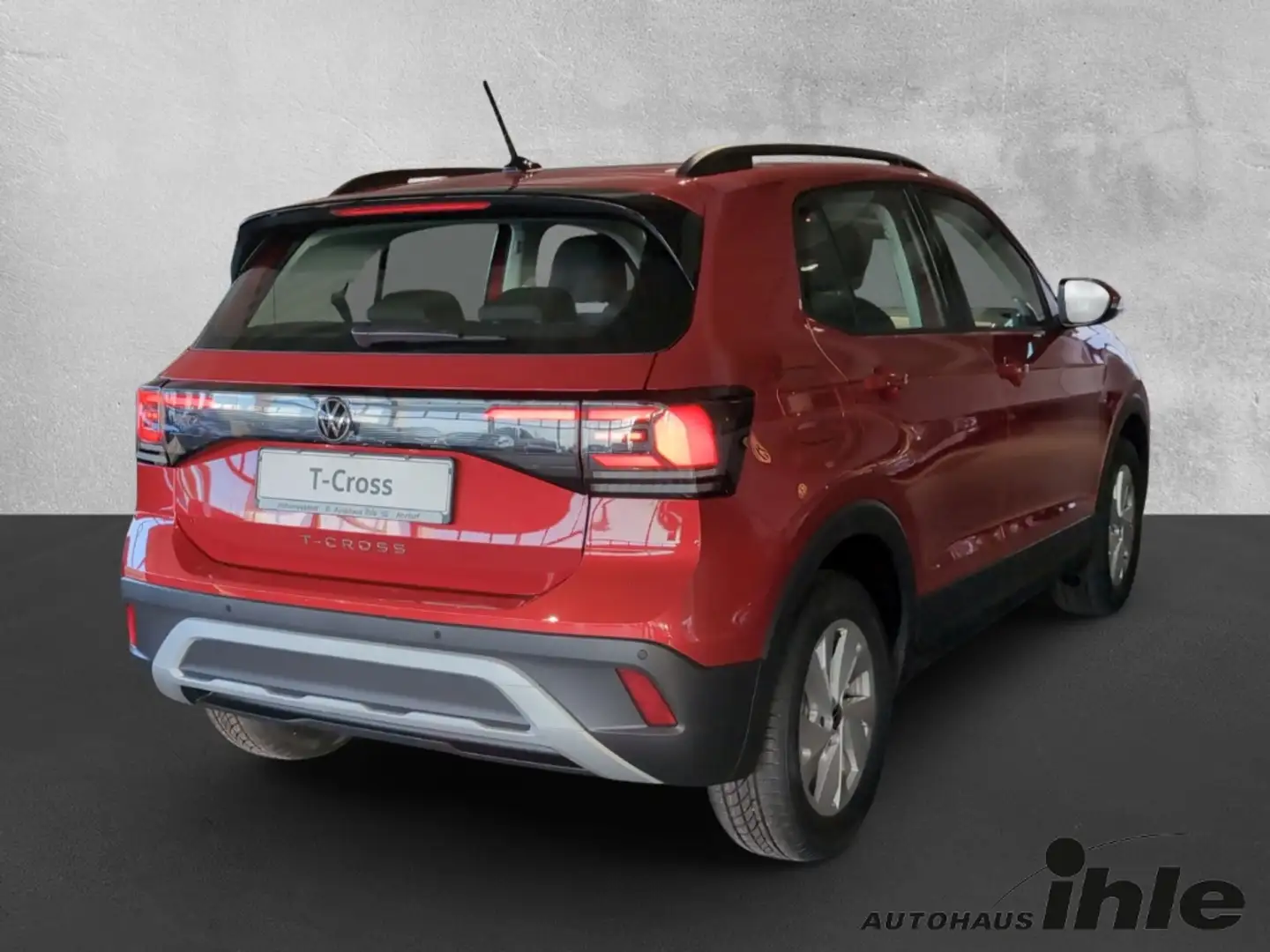 Volkswagen T-Cross 1,0 TSI Life AHK+GJ-REIFEN+CLIMATRONIC Rouge - 2