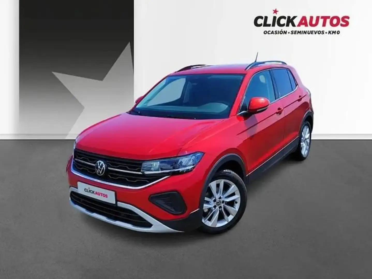 Volkswagen T-Cross 1.0 TSI Más 70kW Rojo - 1