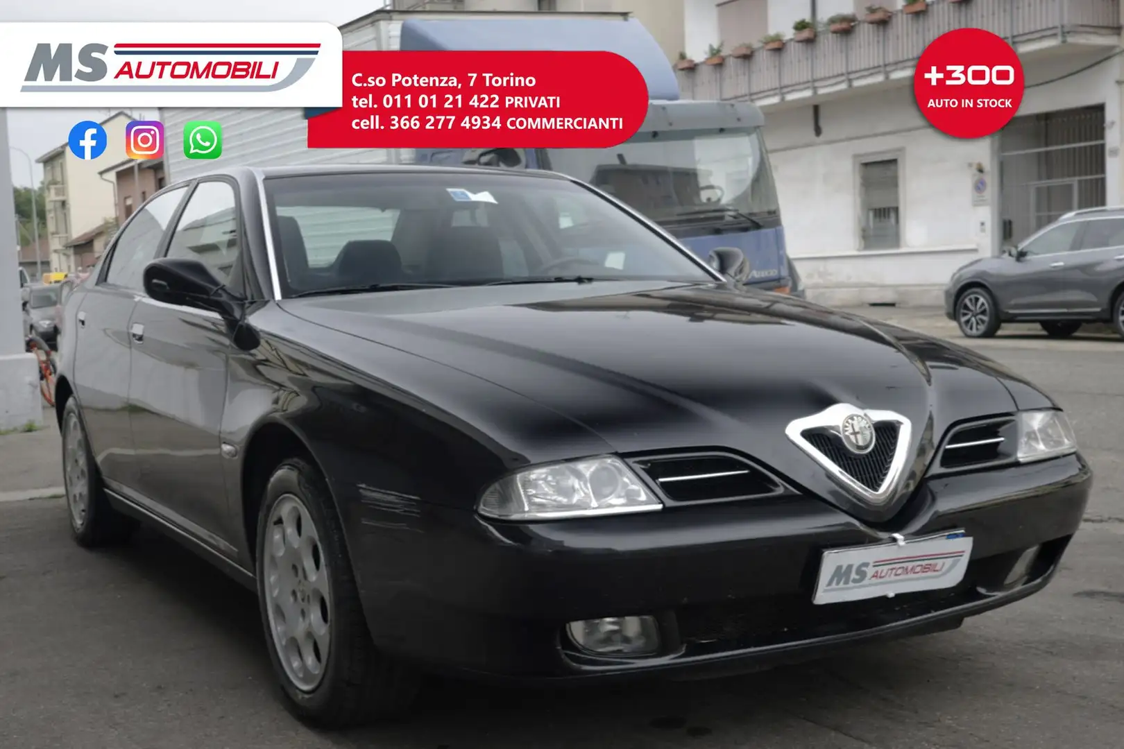 Alfa Romeo 166 2.0i 16V Twin Spark Progression Unicoproprietario Schwarz - 1