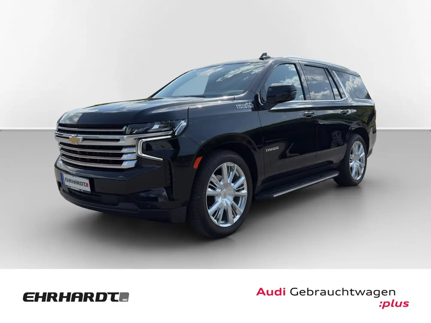 Chevrolet Tahoe High Country 6.2 V8 4WD 7 SITZE*AHK*PANO*HEADUP... Schwarz - 1