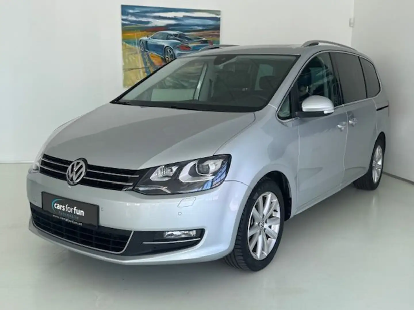 Volkswagen Sharan Sky BMT 2,0 TSI DSG Argent - 1