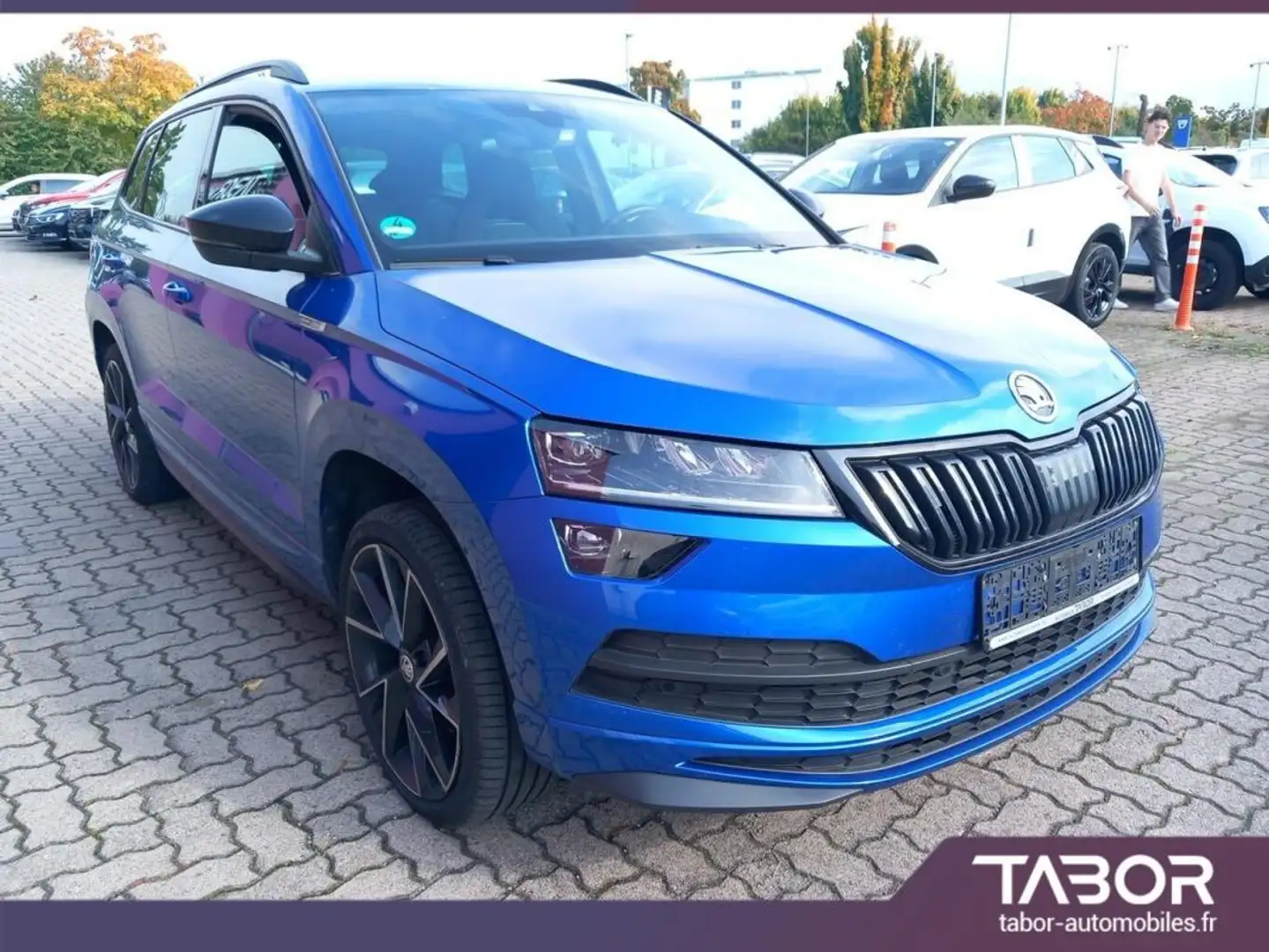 Skoda Karoq 1.5 TSI 150 Sportline LED GPS Bleu - 2