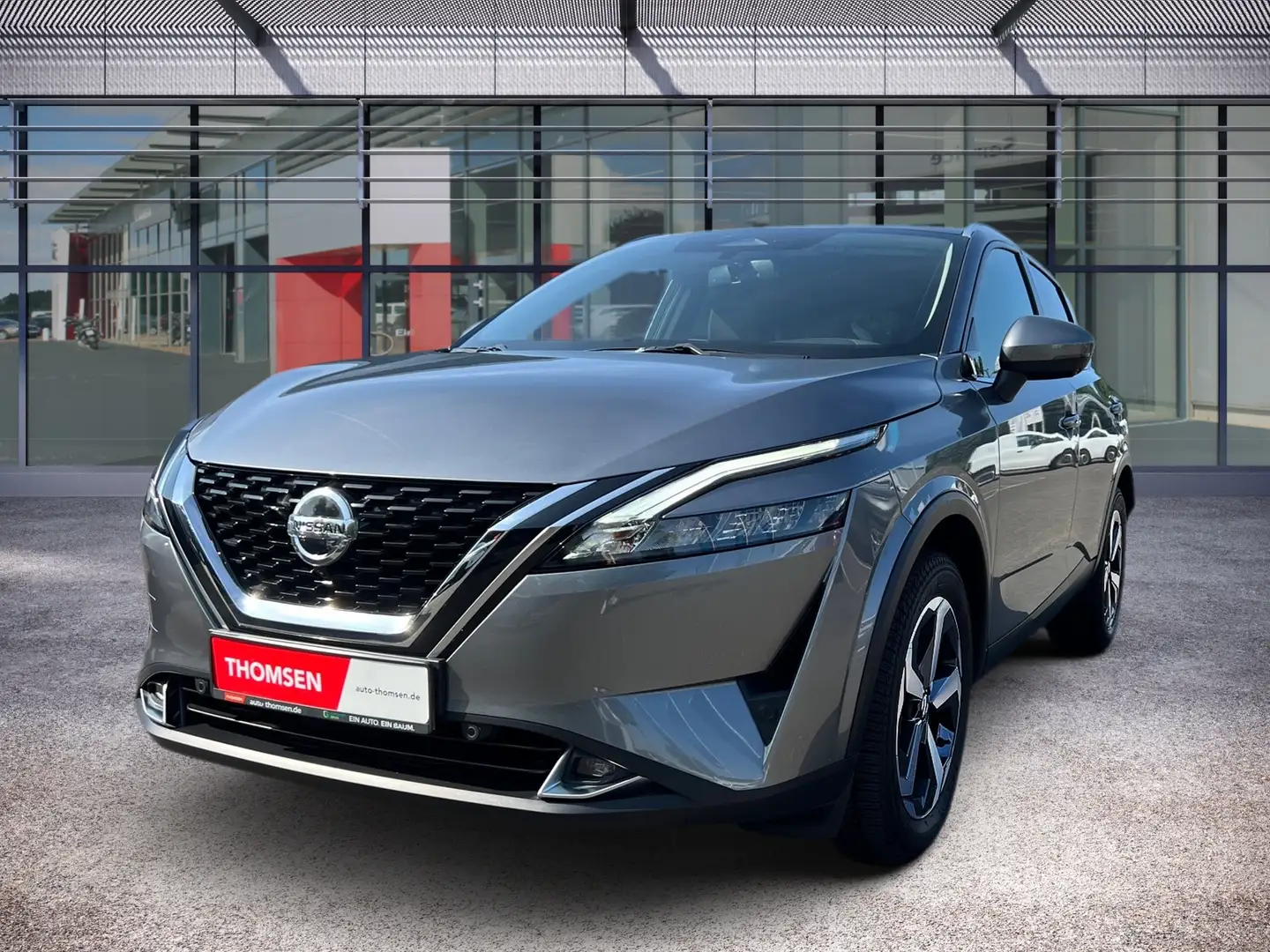 Nissan Qashqai 1.3 DIG-T MHEV N-Connecta ACC Navi LED Gris - 2