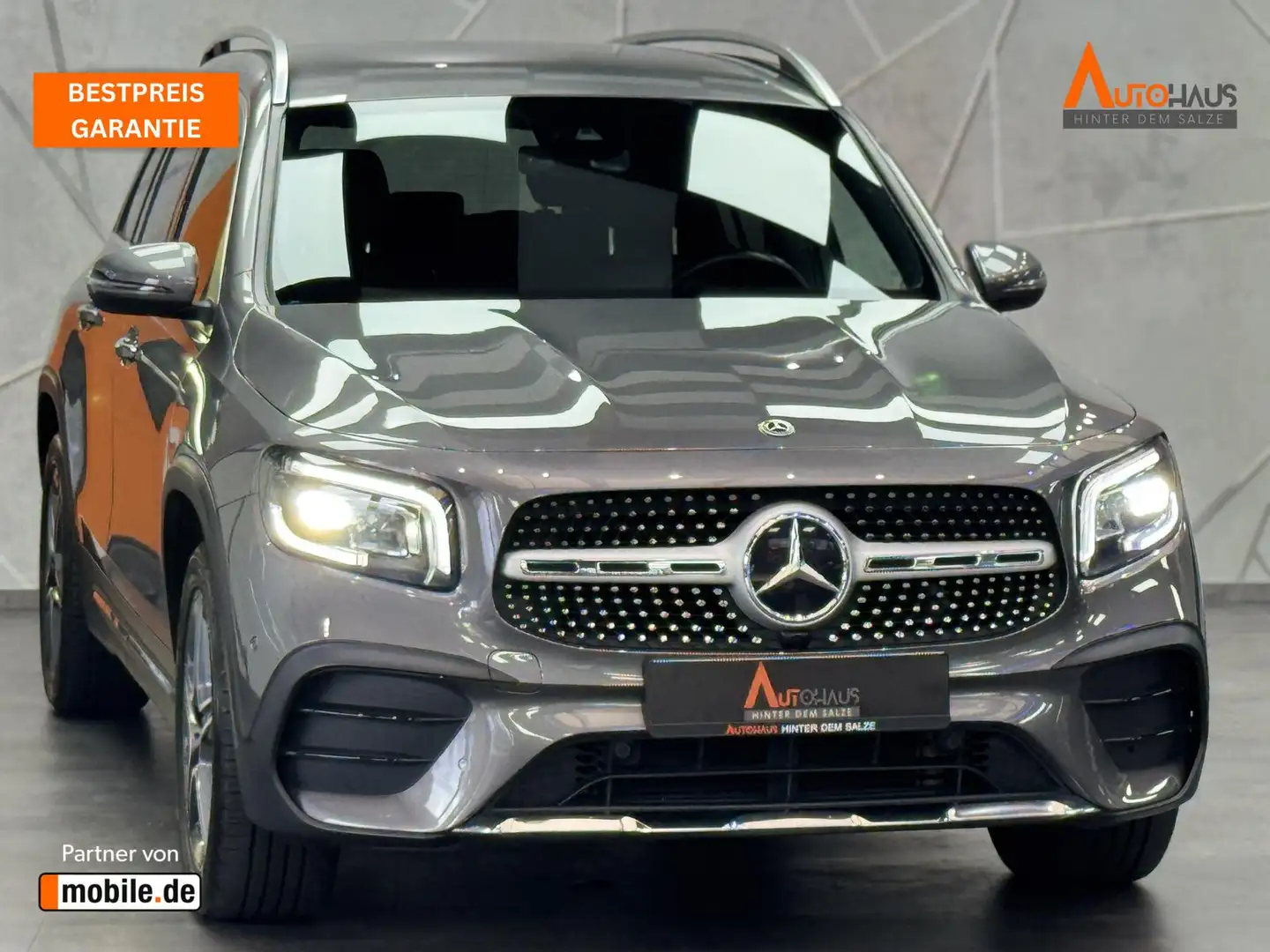 Mercedes-Benz GLB 220 GLB 220 d AMG LINE|AHK|KAM|KEYLESS|LM Grau - 1