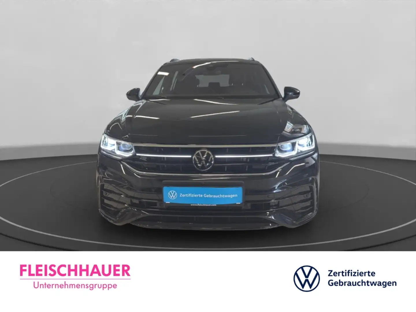 Volkswagen Tiguan Allspace R-Line 2.0 TDI 4M Matrix+Navi+AHK+Pano Schwarz - 2