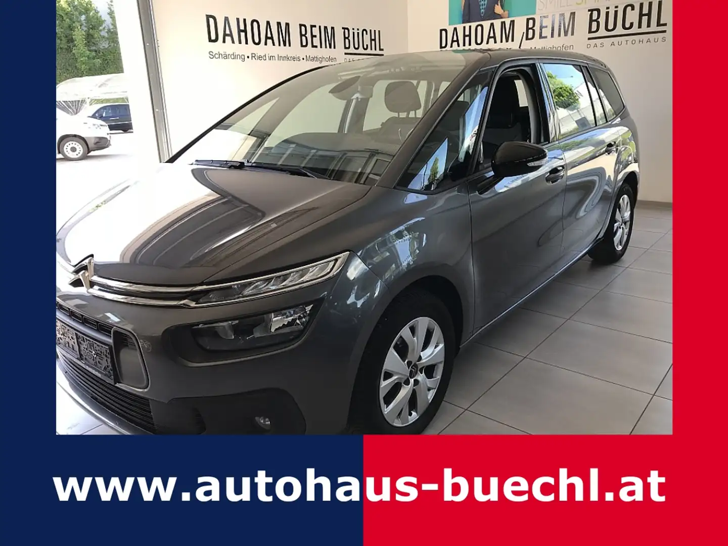 Citroen Grand C4 SpaceTourer Grand C4 Spacetourer PT 130 S&S EAT8 Feel Grau - 1