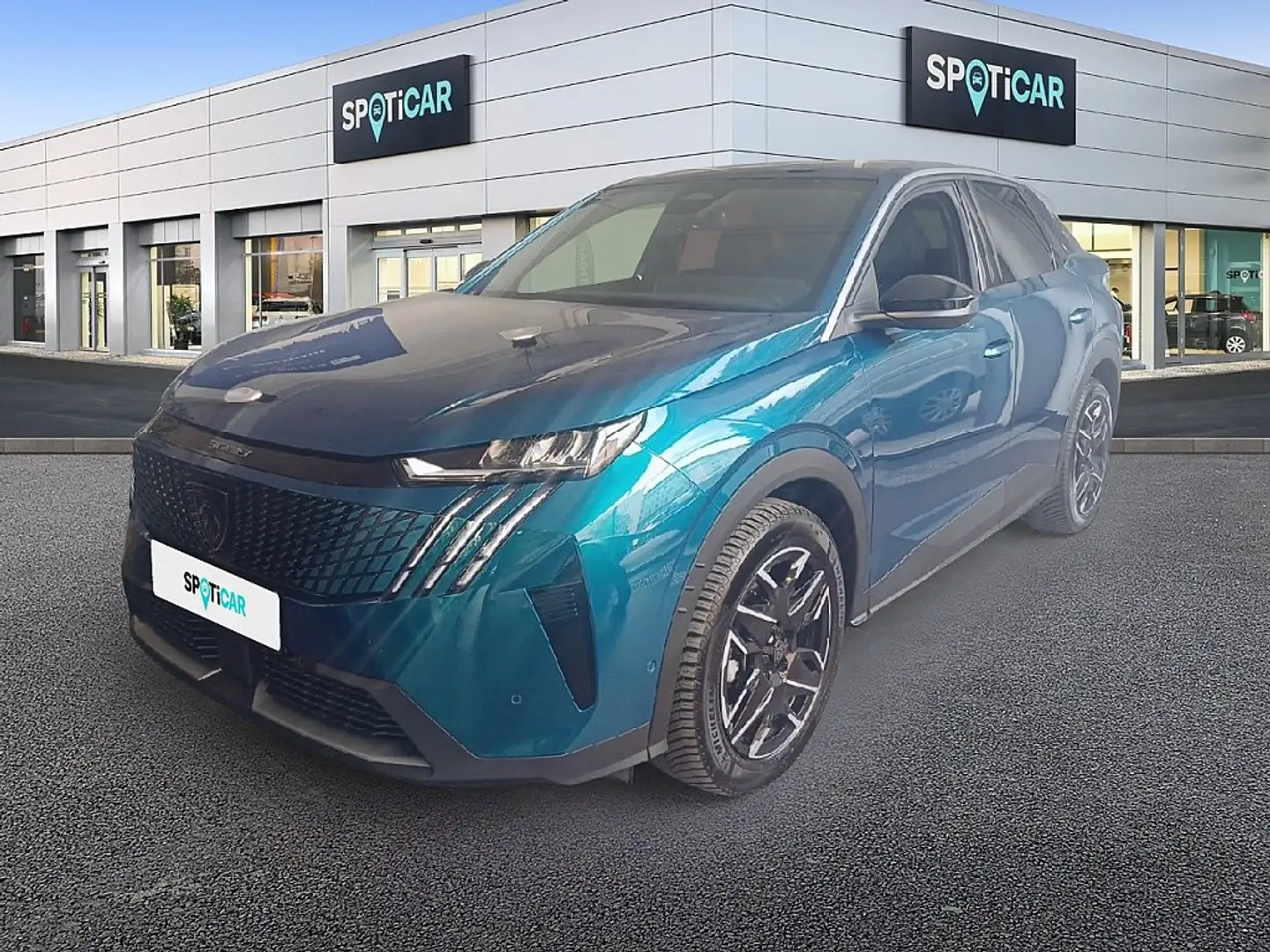 Peugeot 3008 Hybrid 136 E-DCS6 Allure Aut. Bleu - 1