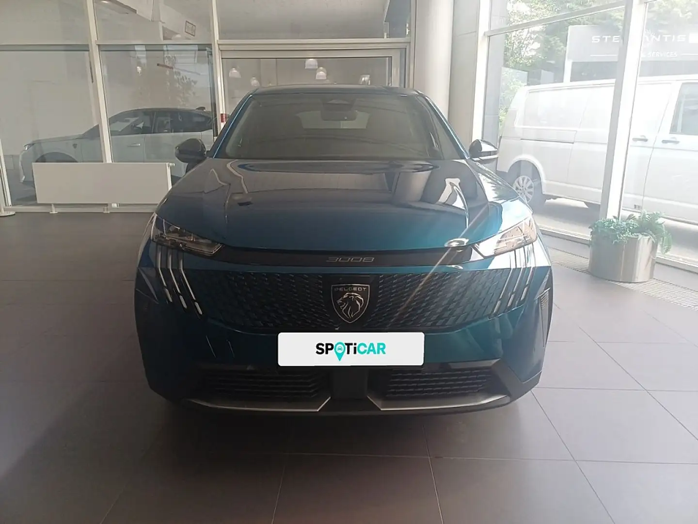 Peugeot 3008 Hybrid 136 E-DCS6 Allure Aut. Bleu - 2