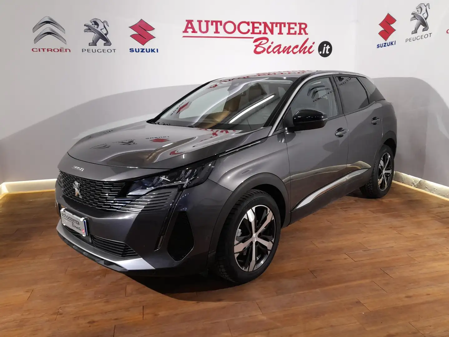 Peugeot 3008 3008 1.2 puretech t Allure s&s 130cv eat8 Gris - 1