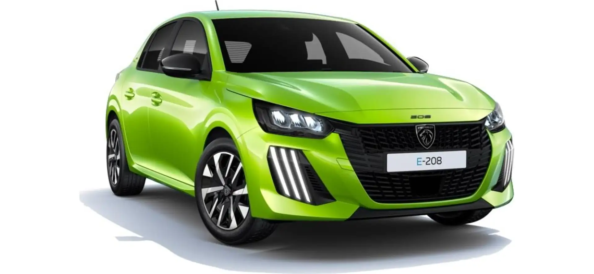 Peugeot 208 Allure Elektro Gelb - 2