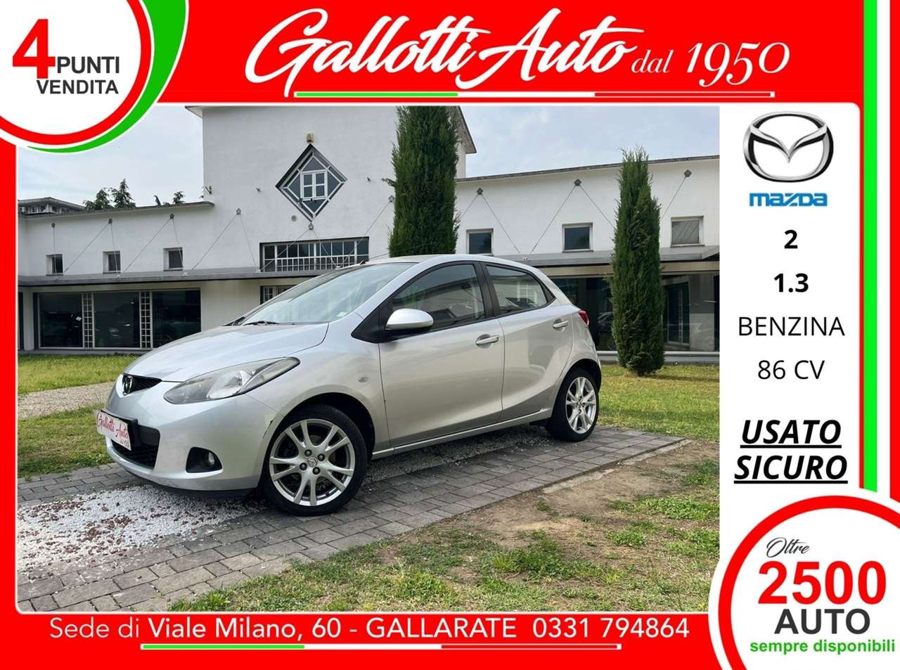 Mazda 2 1.3 Fun 86cv 5p
