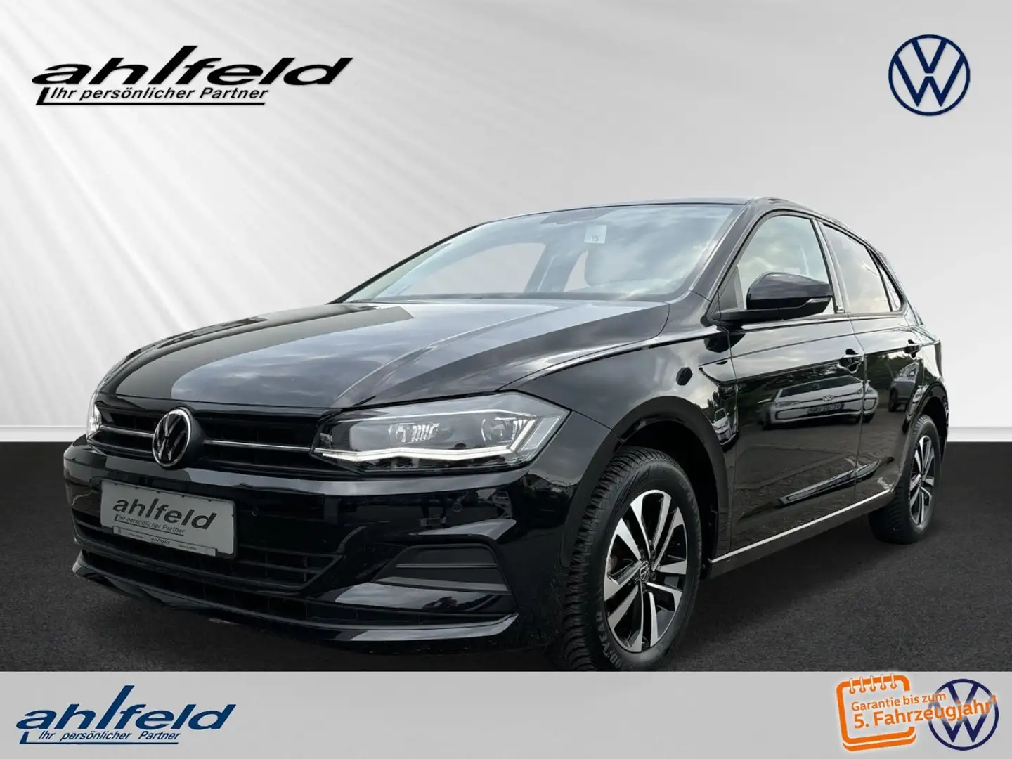 Volkswagen Polo United 1.0 TSI DSG PANO KAM SHZ PDC AppConnect Noir - 1