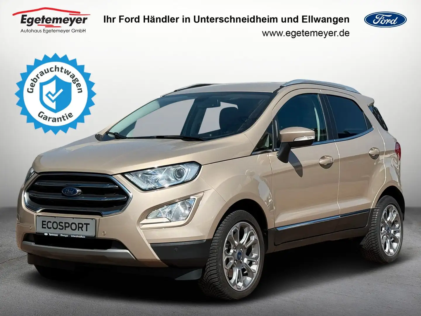 Ford EcoSport Titanium NAVI PDC SITZHEIZUNG KLIMAAUTO Braun - 1