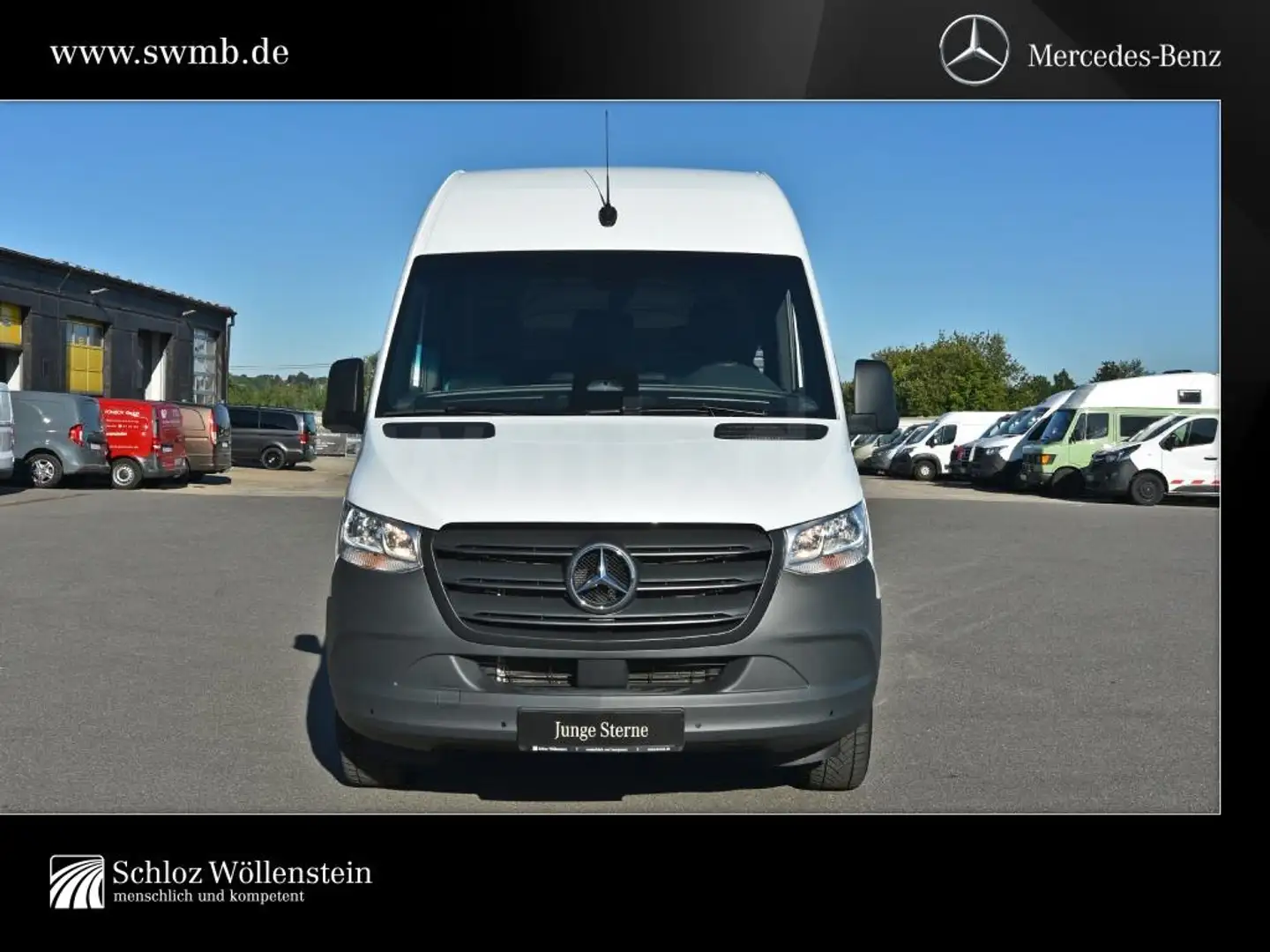 Mercedes-Benz Sprinter 317 Kasten L3H2 MBUX*Klima*Autom.*Mopf Weiß - 2