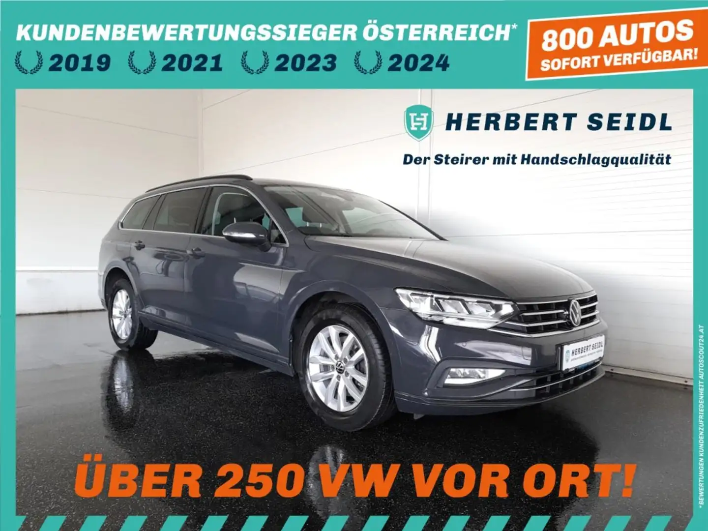 Volkswagen Passat Variant BUSINESS 2,0 TDI DSG *LED / NAVI / AHV & KAMERA / ACC / SCHLECHTWEGE PAKET / SPORT MASSAGESITZ* Grau - 1