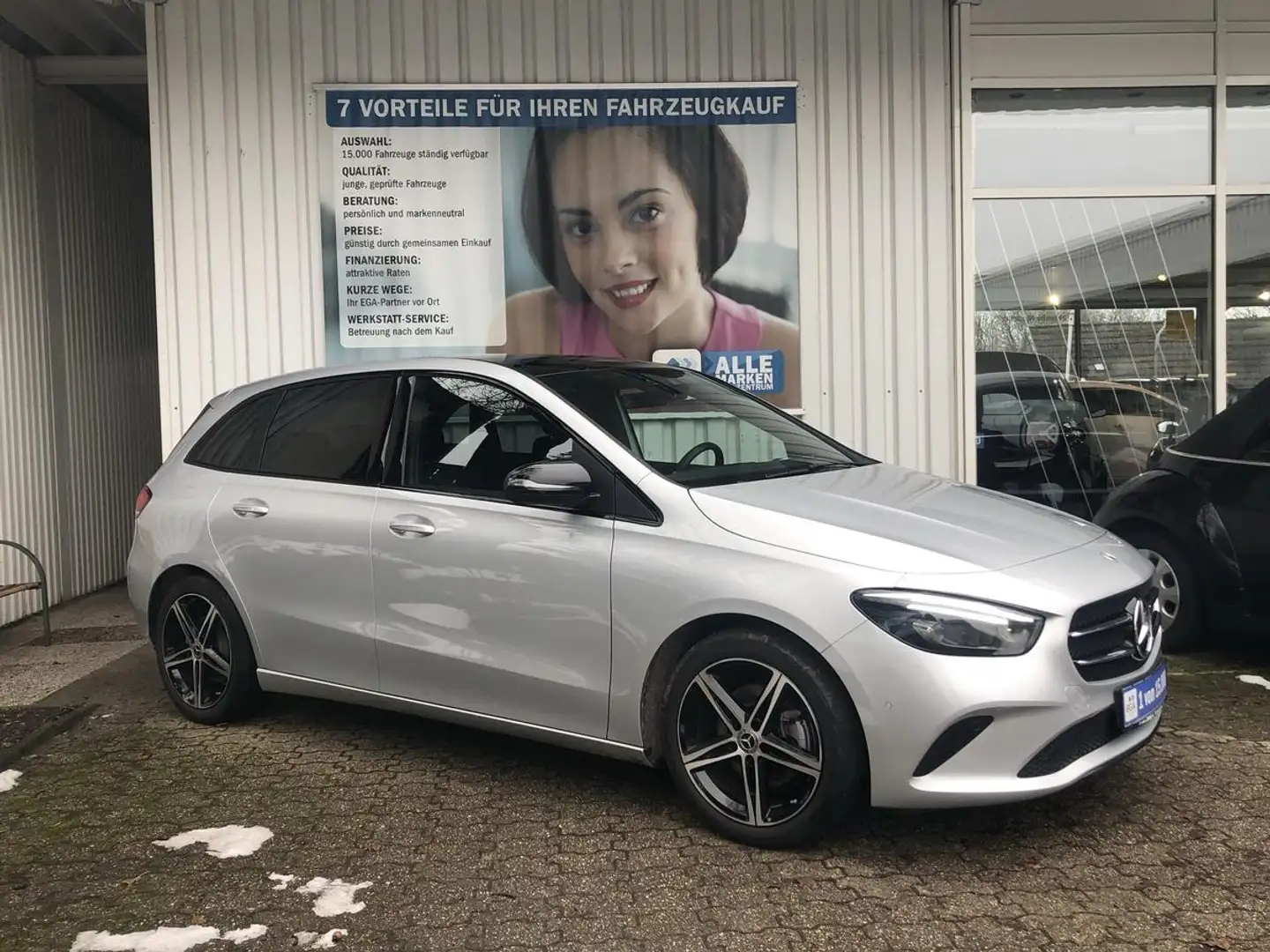 Mercedes-Benz B 200 PROGRESSIVE*PANO*MULTIBEAM*MBUX HIGH*NIGHT*CAM*NAV Silver - 1