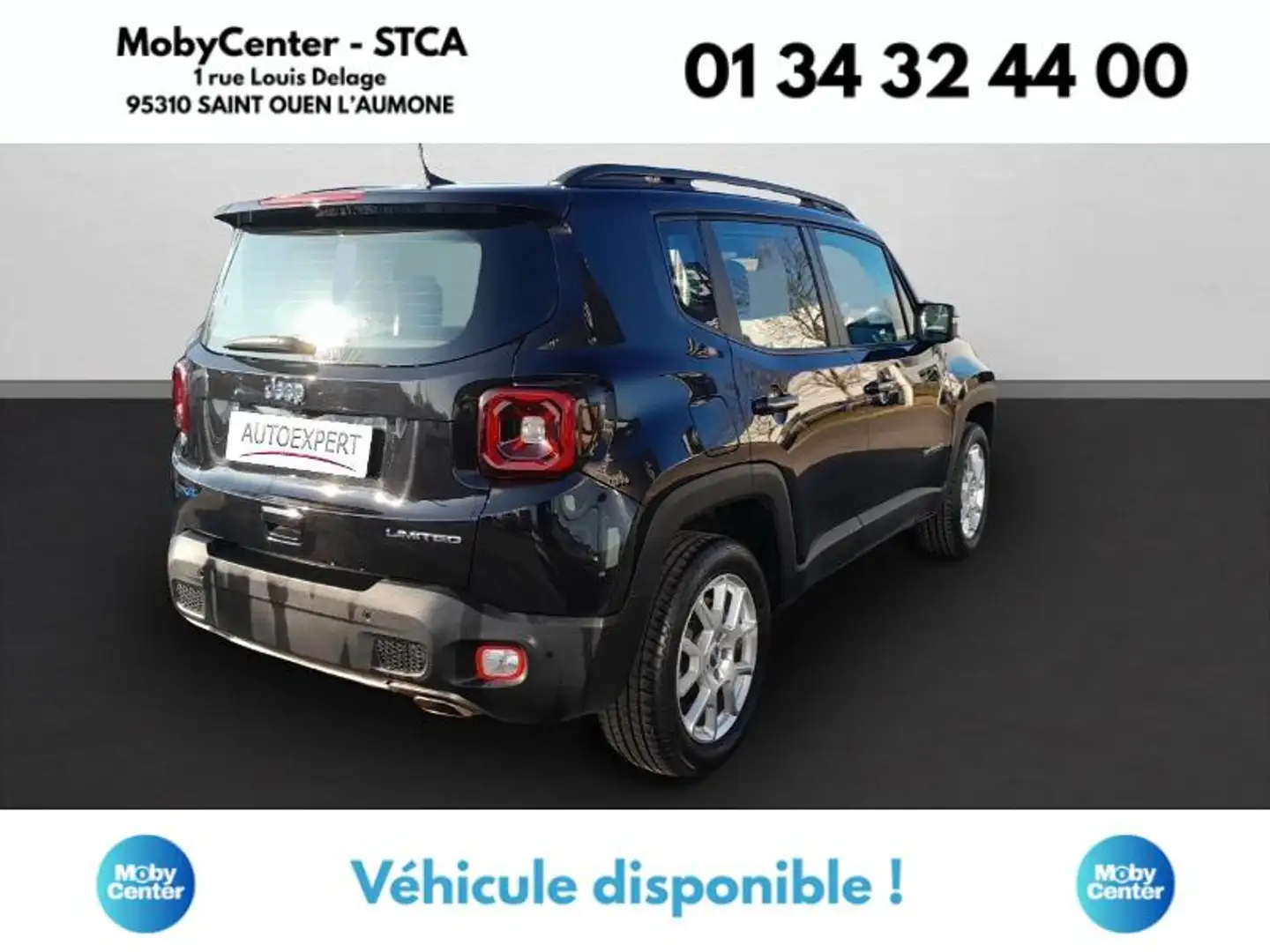 Jeep Renegade 1.3 GSE T4 190ch 4xe Limited AT6 Noir - 2