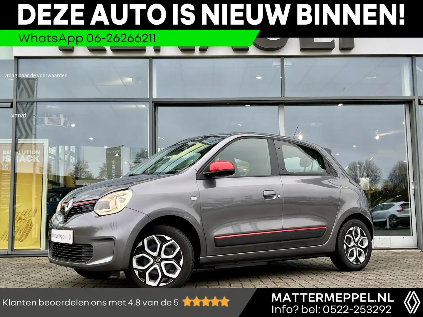 Renault Twingo Z.E. R80 E-Tech Collection 22 kWh | NL Auto | Navi Grijs - 1