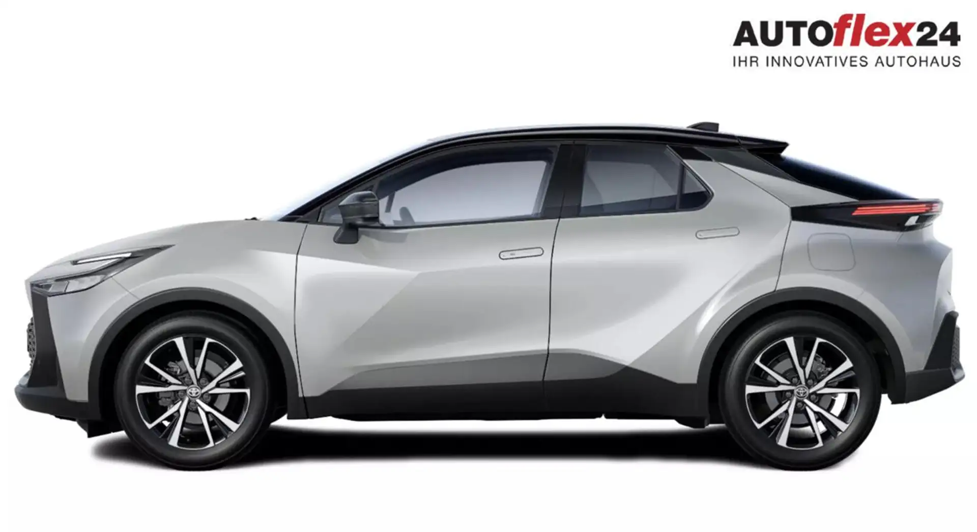 Toyota C-HR Teamplayer 2.0 Hybrid 197 CVT LED Nav SHZ 145 k... Argent - 1