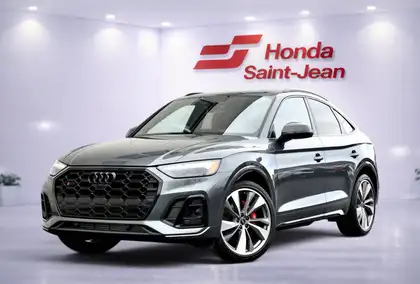 Gray 2022 Audi SQ5 Sportback Sedan All-Wheel Drive 8-Speed Automatic