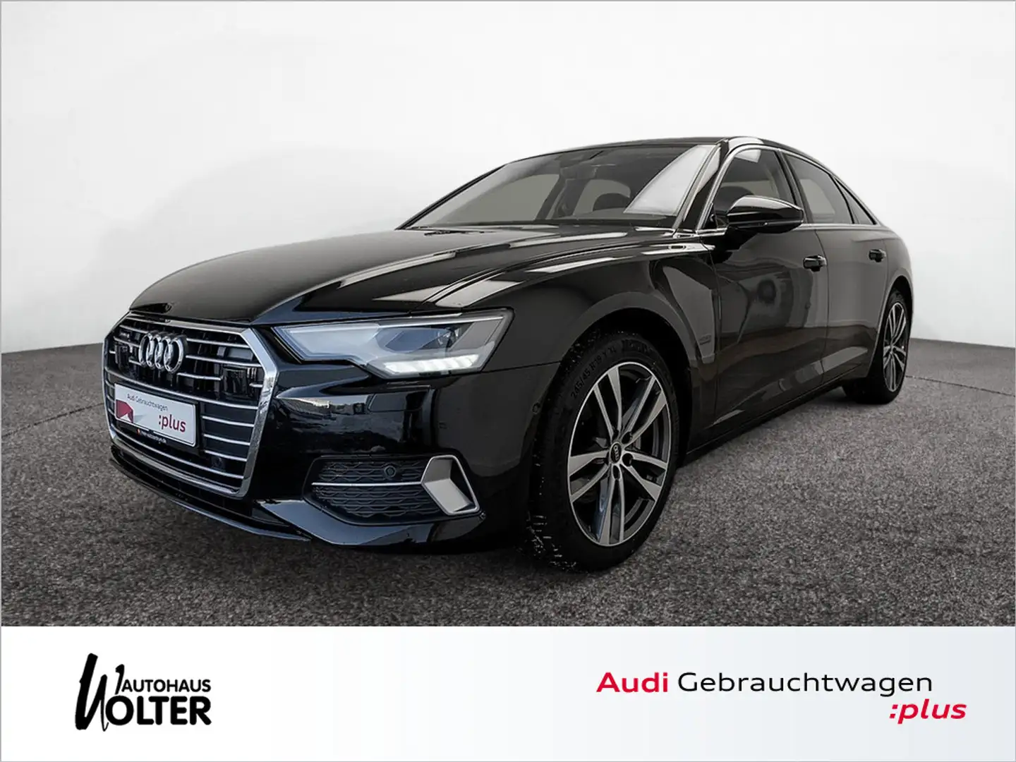 Audi A6 40 TDI quattro sport AHK PANO KAM ACC NAVI Schwarz - 1