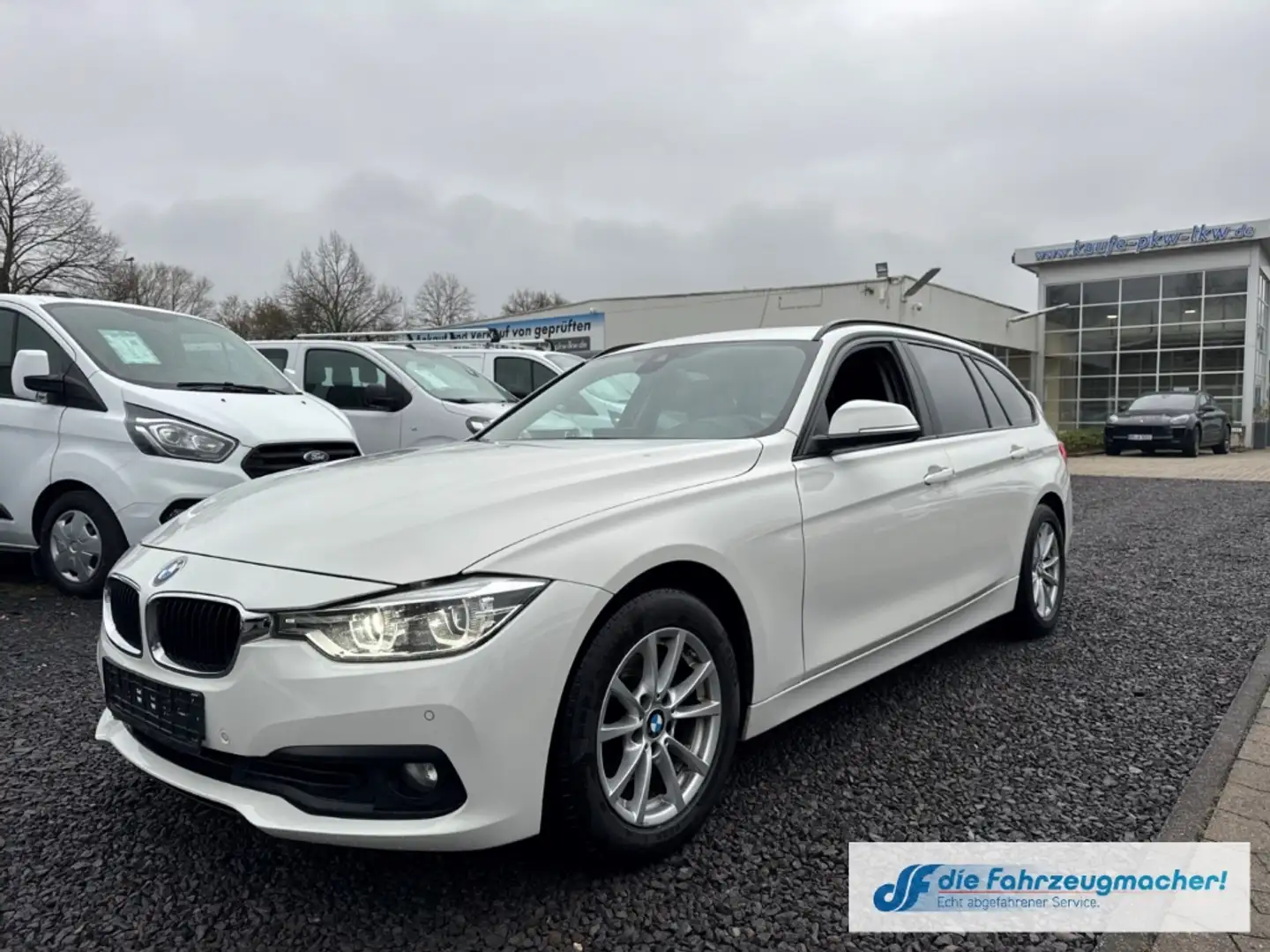 BMW 320 d Advantage Touring  Navi  LED  *EXPORT Blanc - 2