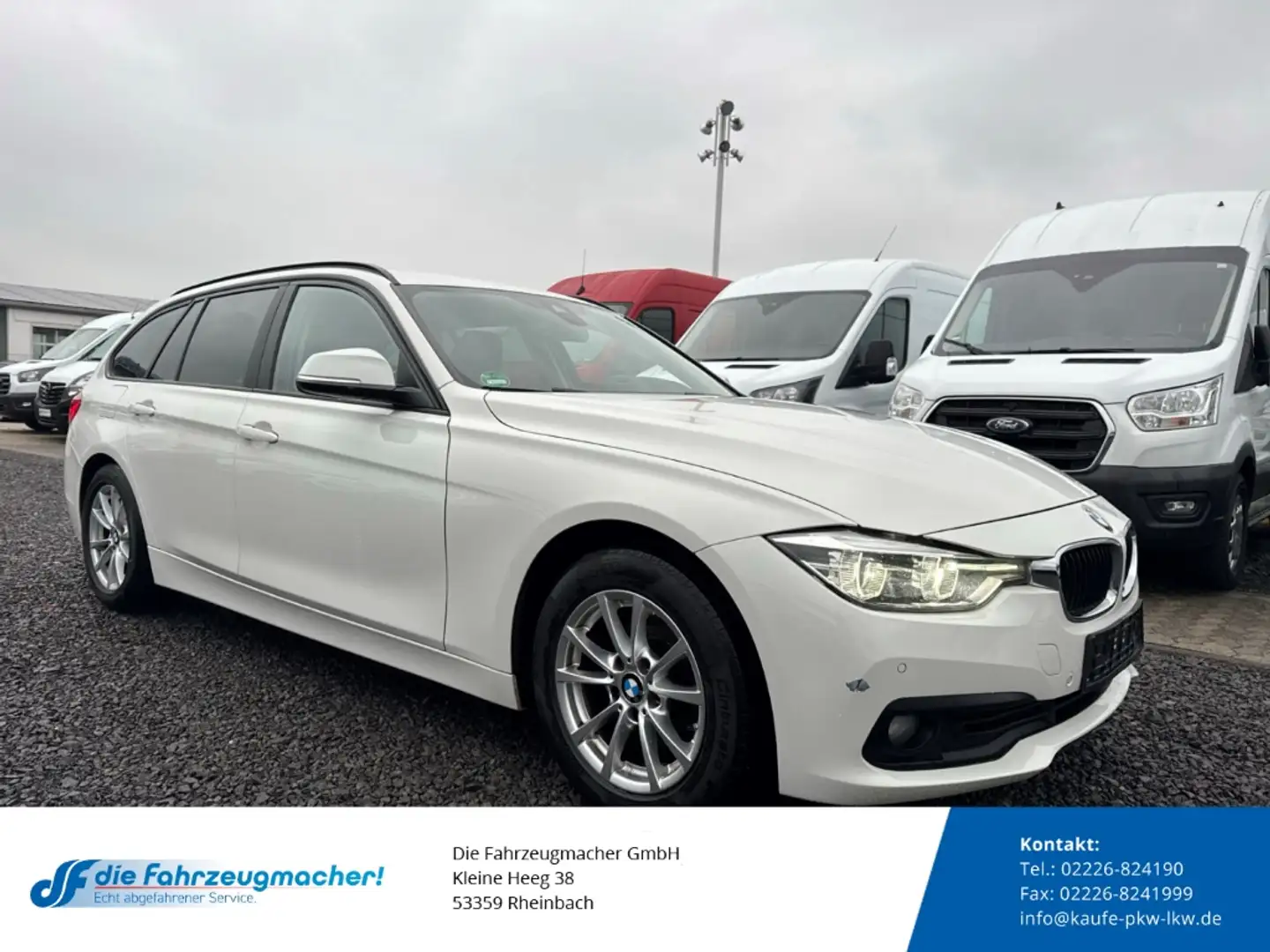 BMW 320 d Advantage Touring  Navi  LED  *EXPORT Blanc - 1