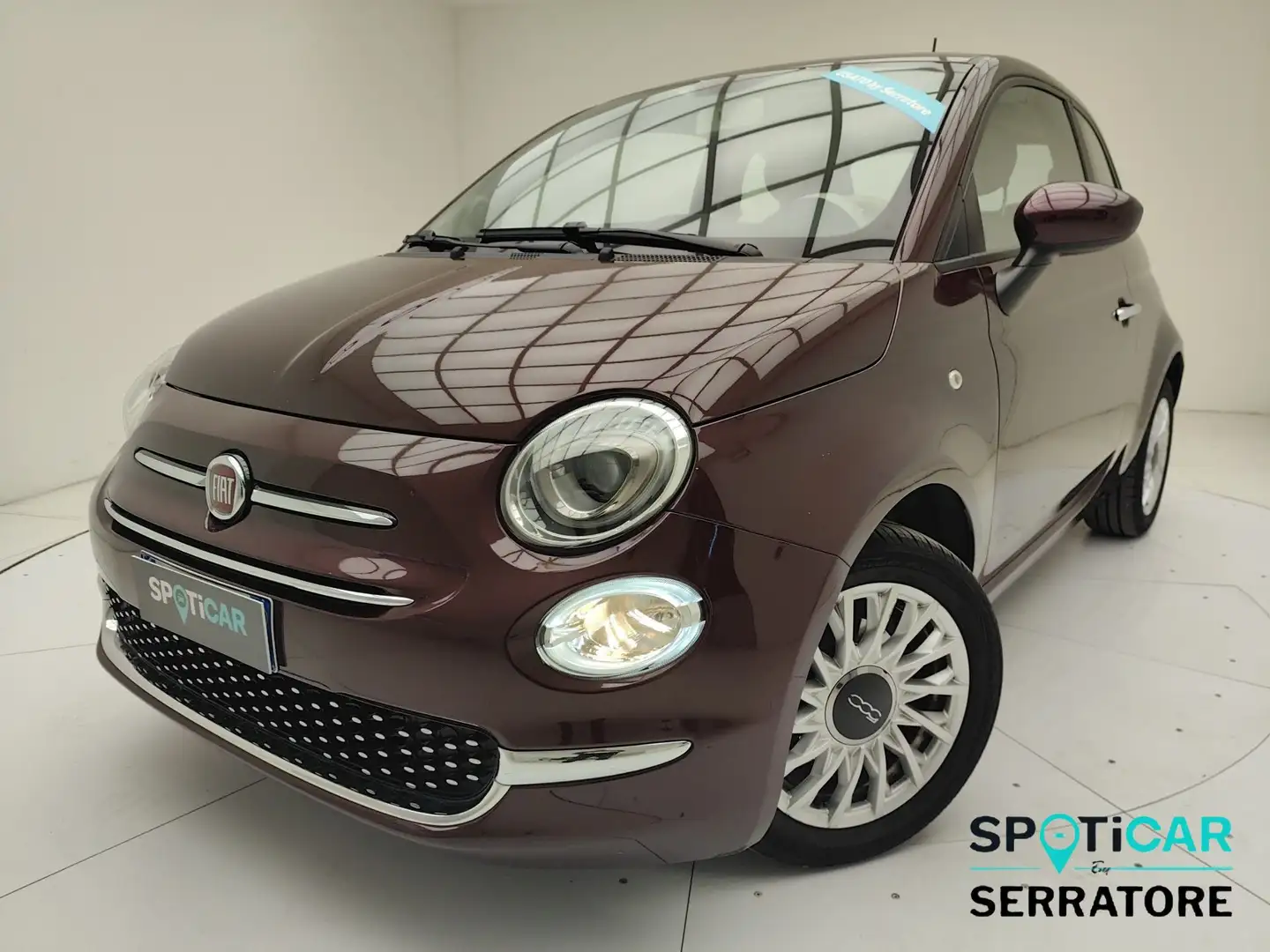 Fiat 500 III 2015 1.0 hybrid Lounge 70cv Rosso - 1