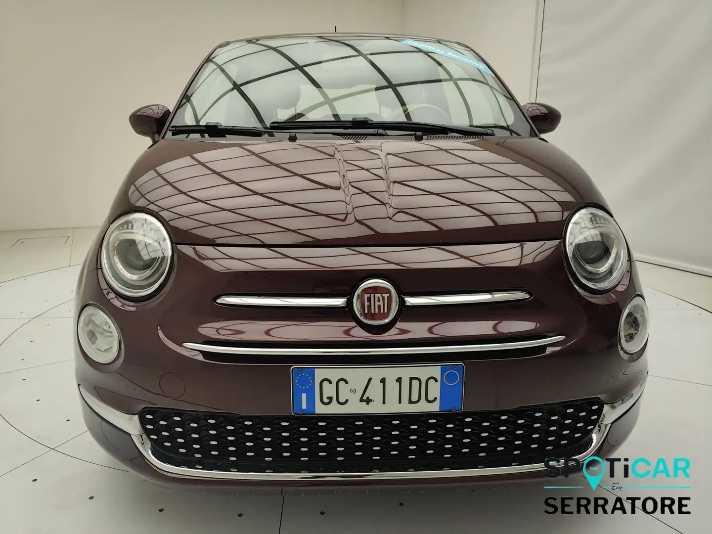 Fiat 500 III 2015 1.0 hybrid Lounge 70cv Rosso - 2
