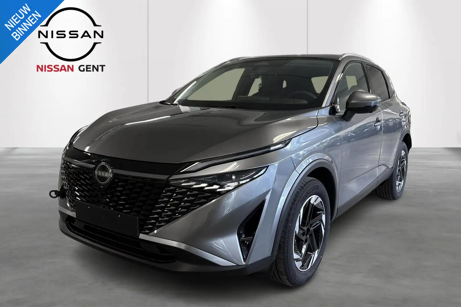 Nissan Qashqai N-Connecta Mild hybrid 140 PK Manueel + Cold Pack Grijs - 1