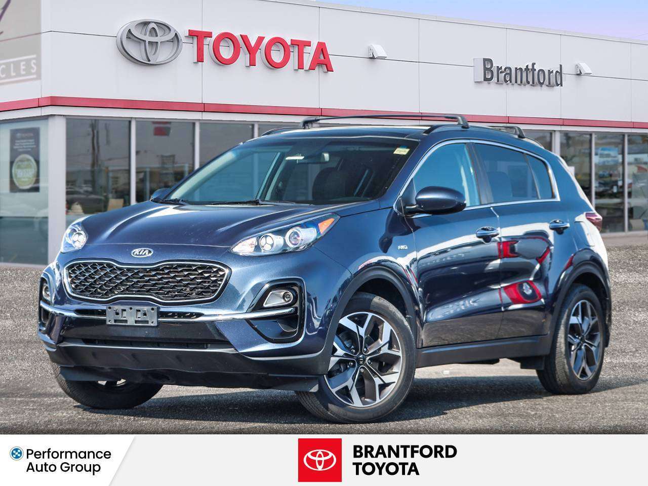 Blue 2020 Kia Sportage SUV / Crossover All-Wheel Drive Automatic