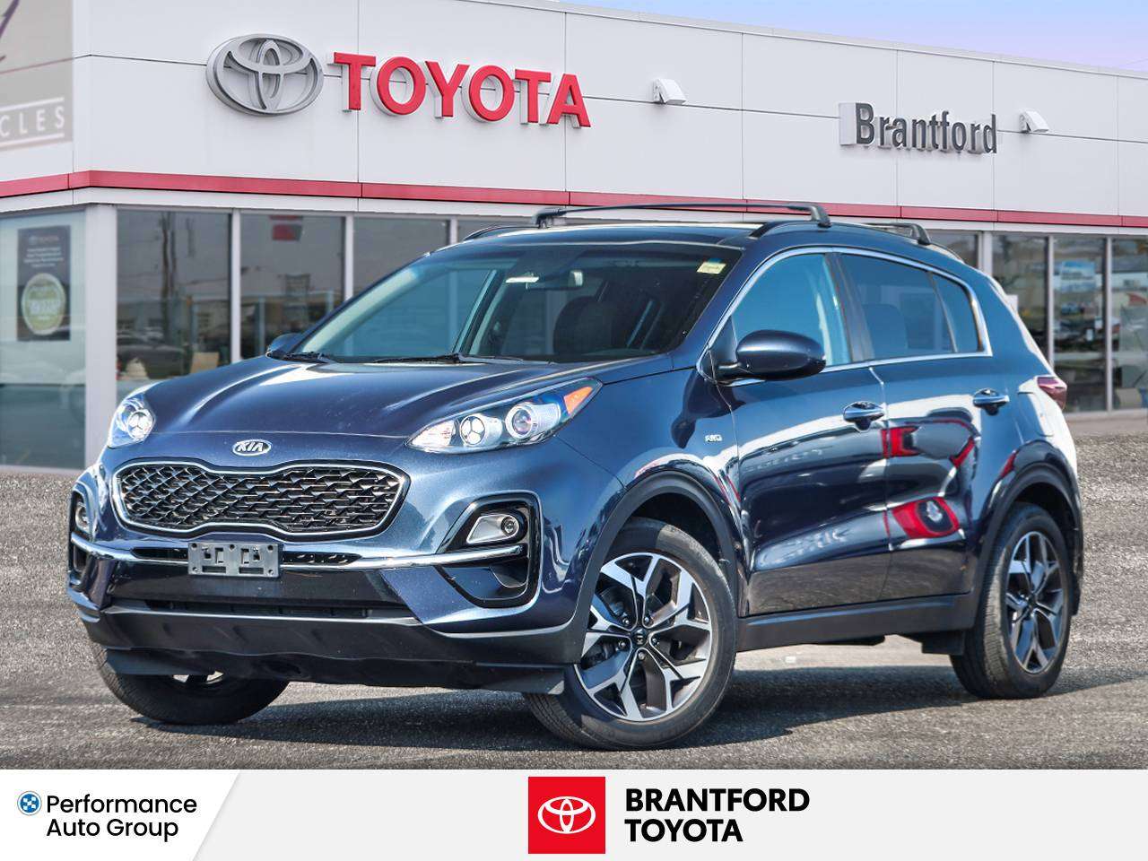 Blue 2020 Kia Sportage SUV / Crossover All-Wheel Drive Automatic