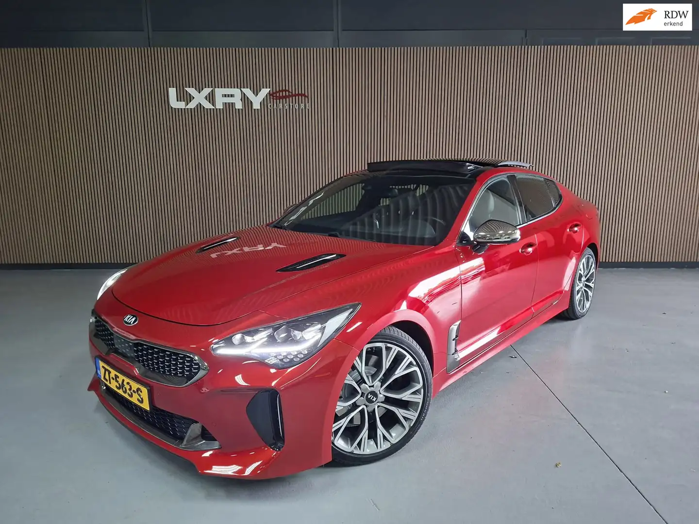 Kia Stinger 2.0 T-GDI GT-Line | Clima | Navi | Pano | Cruise | Rot - 1