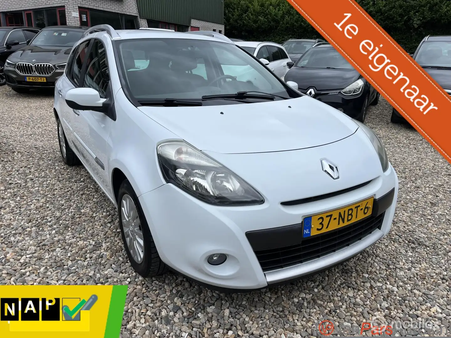 Renault Clio Estate 1.2-16V Collection,Airco,Cruise,1e eigenaar Blanc - 1