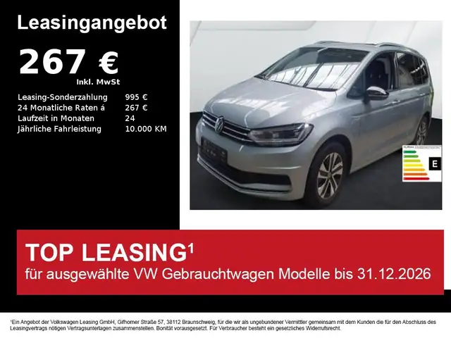 Volkswagen Touran ENERGY 1.5 TSI DSG ACC+AHK+LED+KAMERA+NAVI