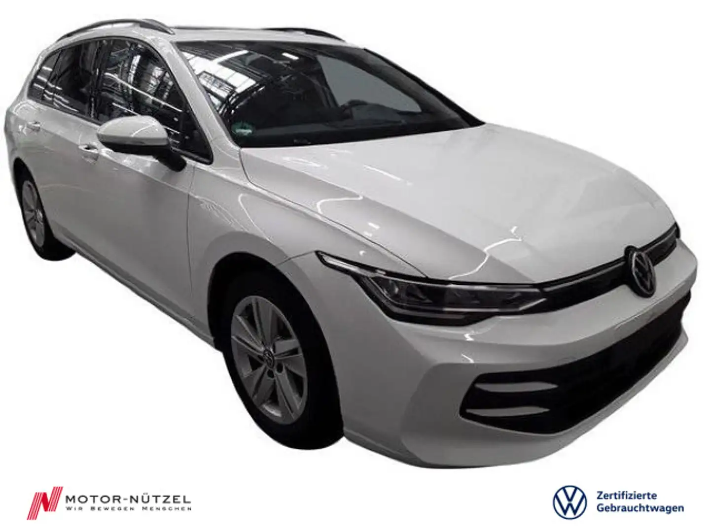 Volkswagen Golf Variant Golf VIII Variant 1.5 TSI 5JG+LED+NAVI+AHK+PANO Weiß - 1