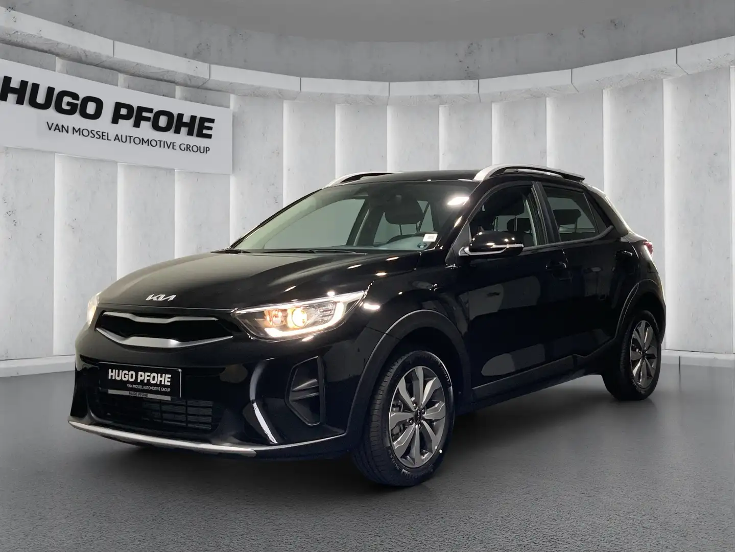 Kia Stonic Vision 1.2 80PS LED Navi SHZ SpurH Schwarz - 1