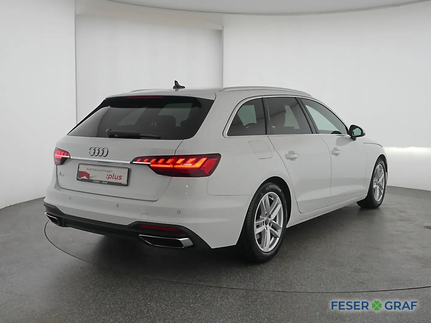 Audi A4 Avant 35 TDI S tronic AHK/ LED/ Tempomat Weiß - 2