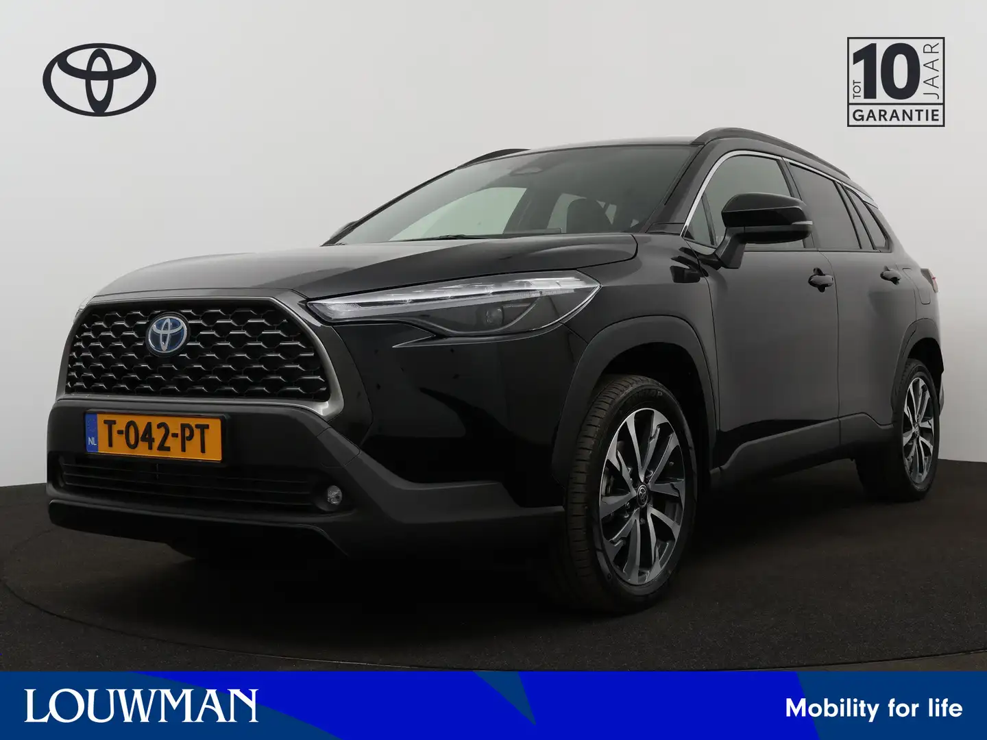 Toyota Corolla Cross 2.0 High Power Hybrid Executive Limited Lederen be Zwart - 1