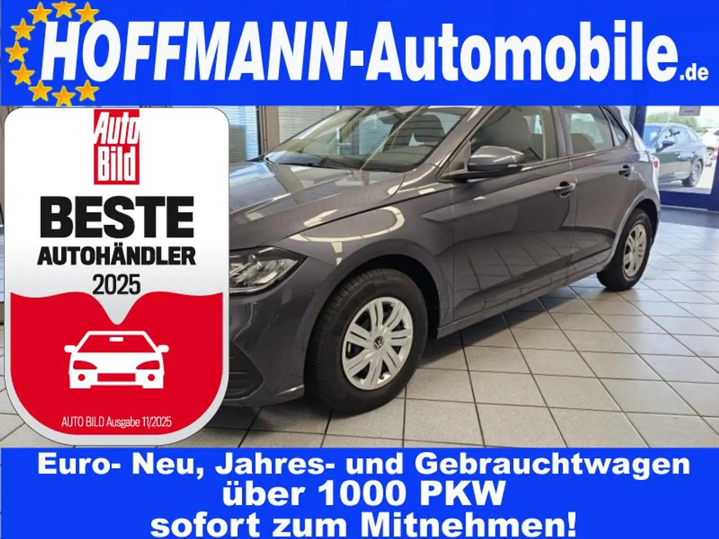 Volkswagen Polo Klima,Sitzhzg.,AppCon.,LED-Scheinw.,PDC Gris - 1