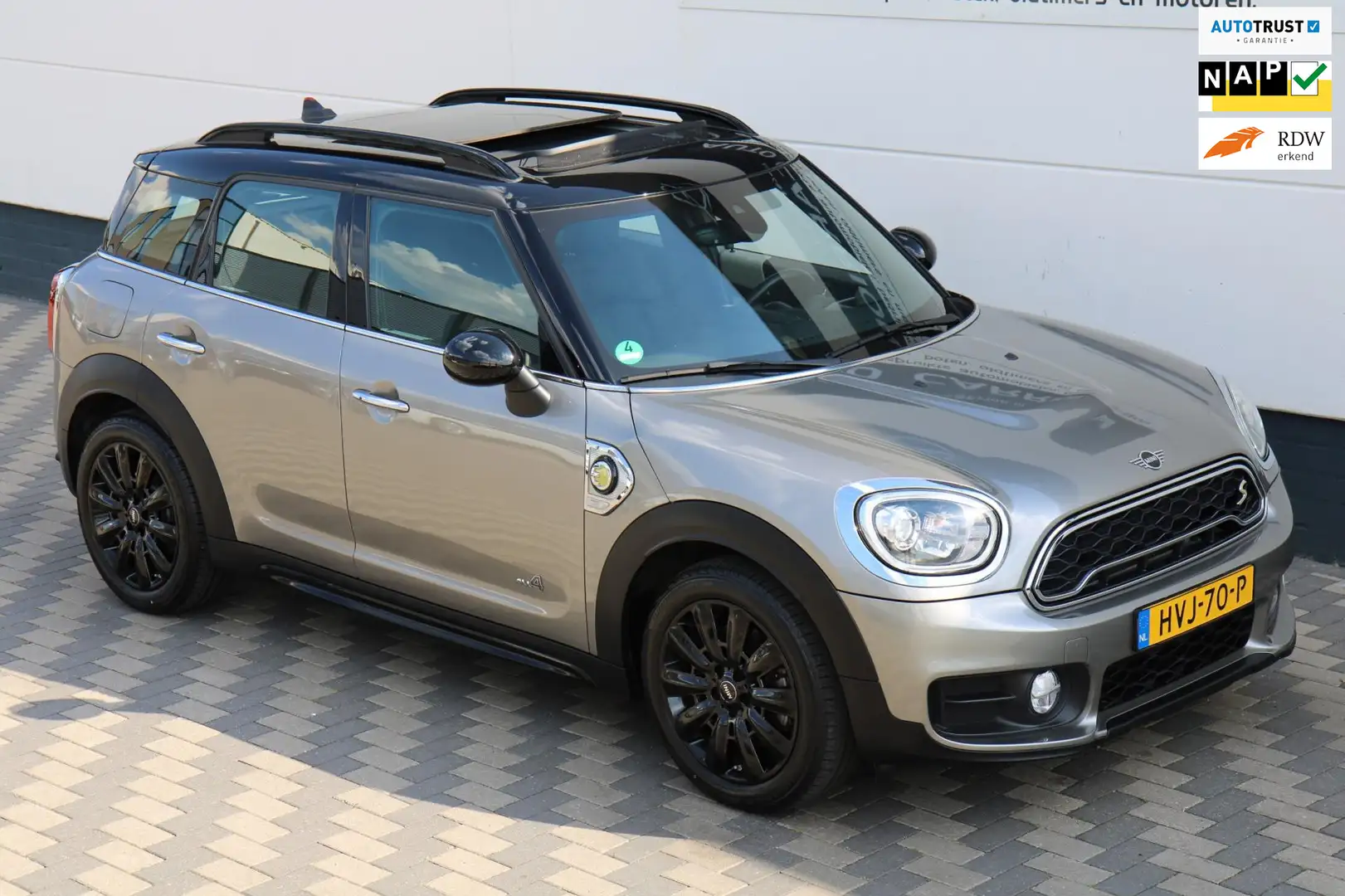 MINI Cooper S Countryman 2.0 E ALL4 PHEV Pano LED Leder !! Grey - 1