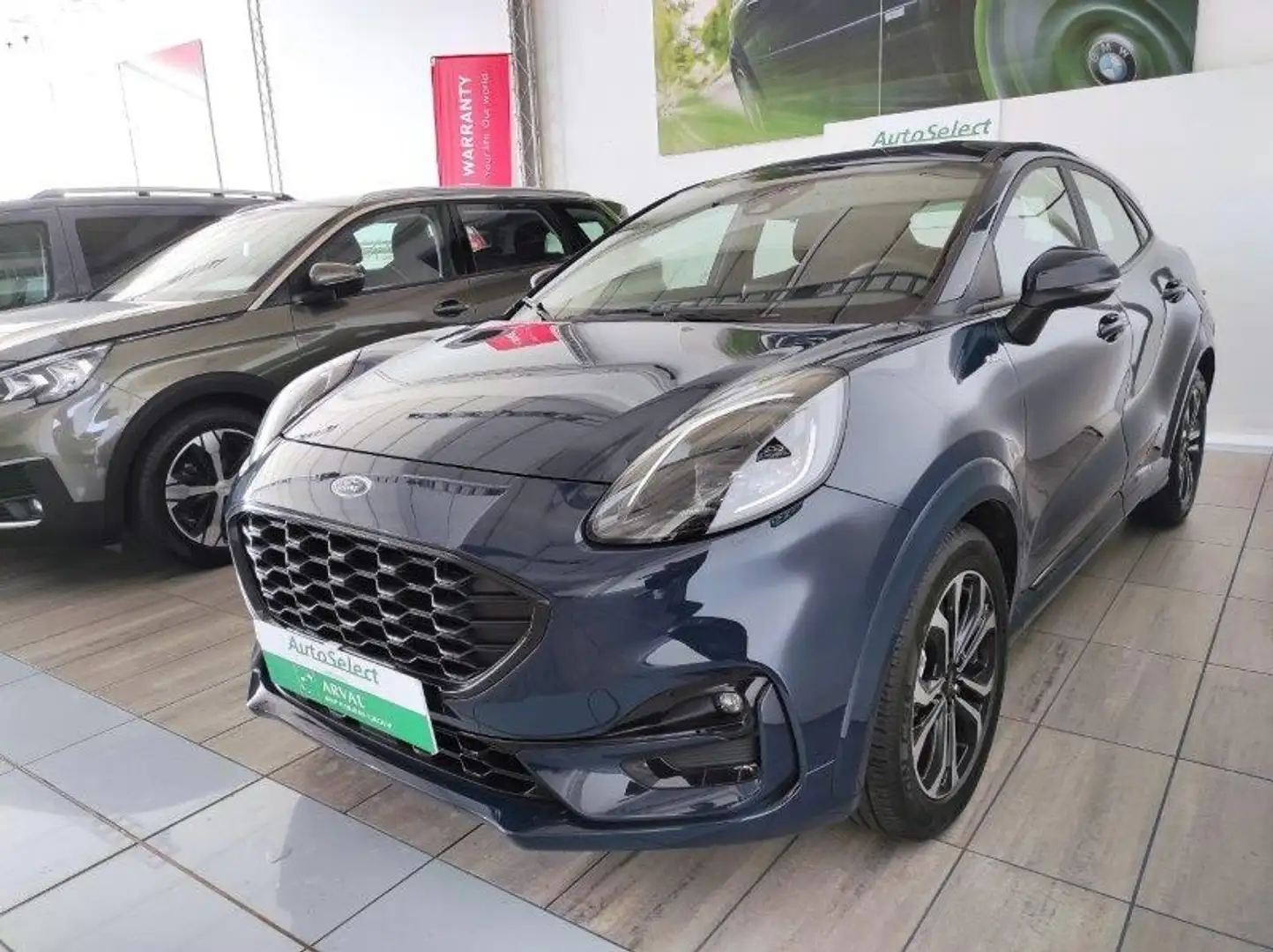 Ford Puma '19-> - Puma 1.0 EcoBoost Hybrid 125 CV S&S aut. S Blauw - 2