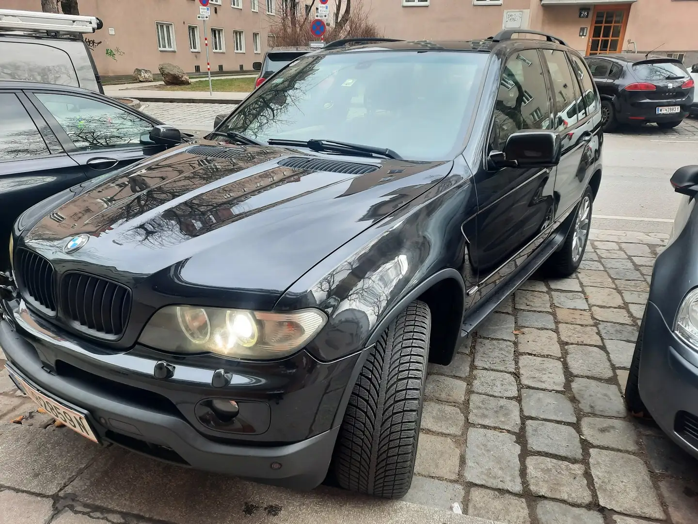 BMW X5 3,0d Zwart - 1