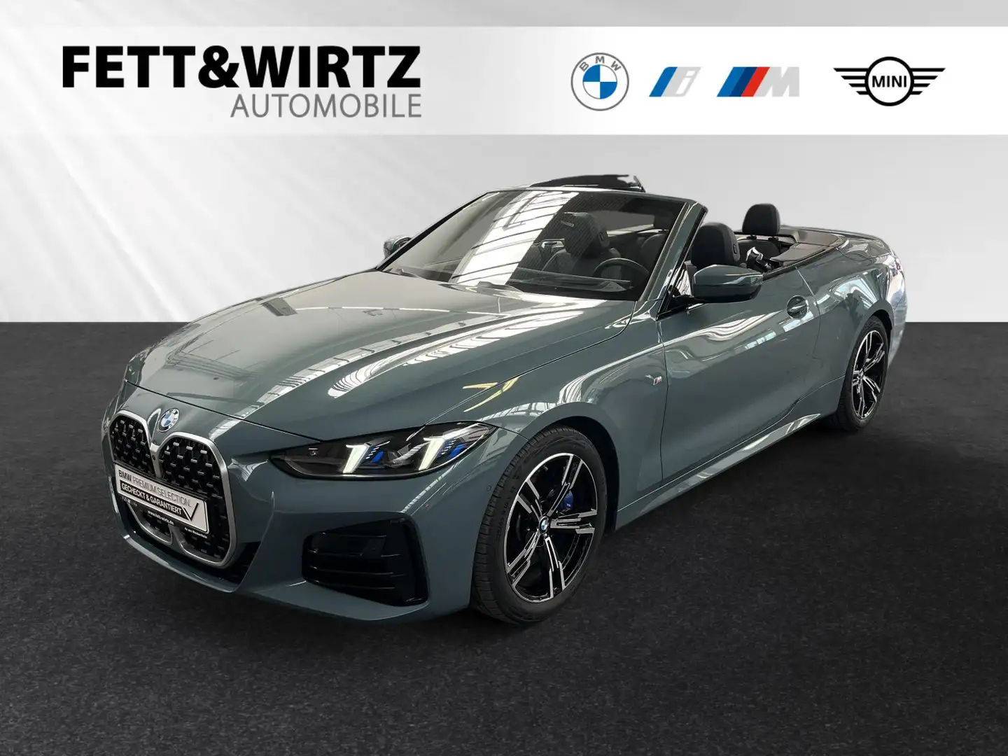 BMW 430 d Cabrio M Sport|Harman/Kardon|DrivingAss. Grün - 1